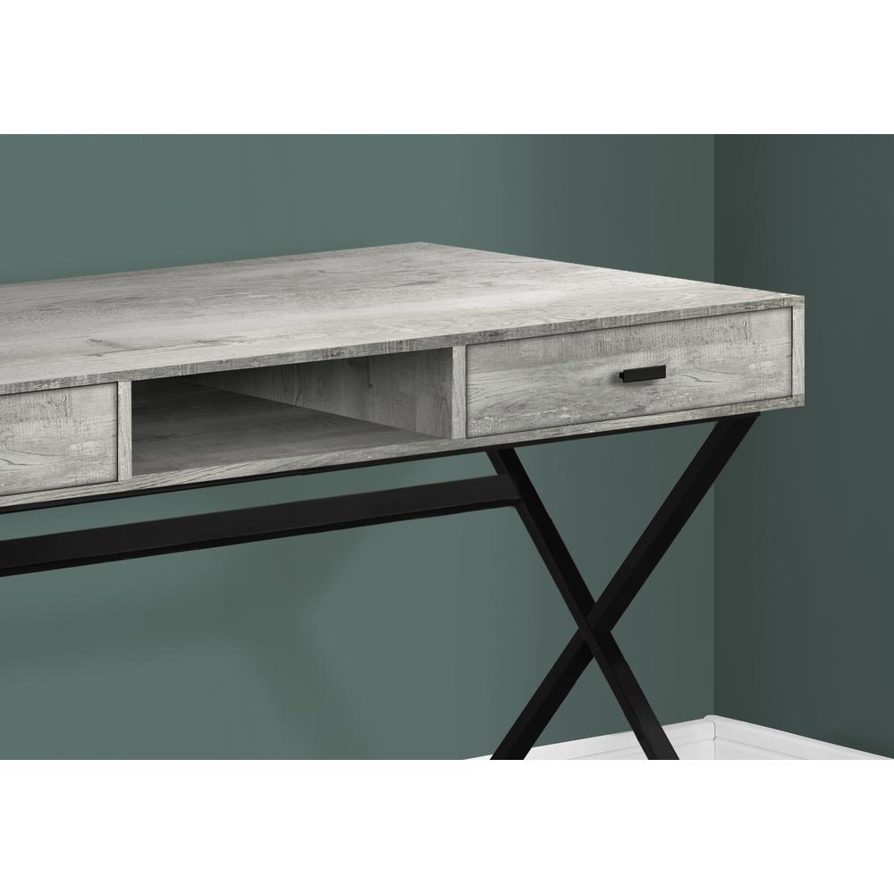 Euclid - Computer Desk Home Office Laptop Storage Drawers 48"L Work Grey