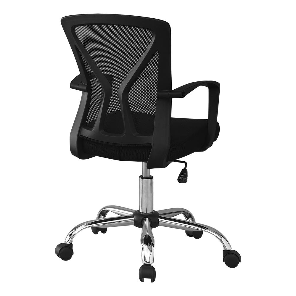 Luxio - Office Chair Adjustable Height Swivel Ergonomic Armrests Computer Desk Work
