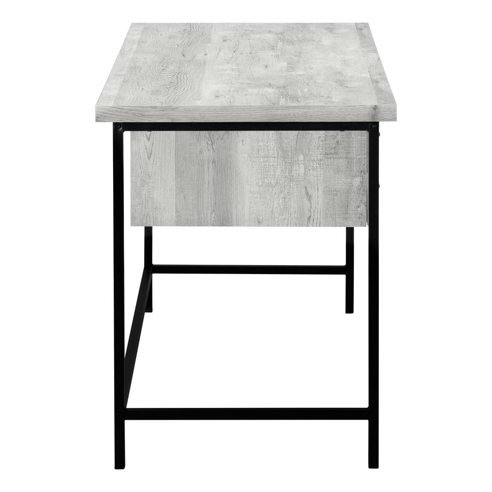 Jiro - Computer Desk Home Office Laptop Storage Drawers 55"L Work Grey
