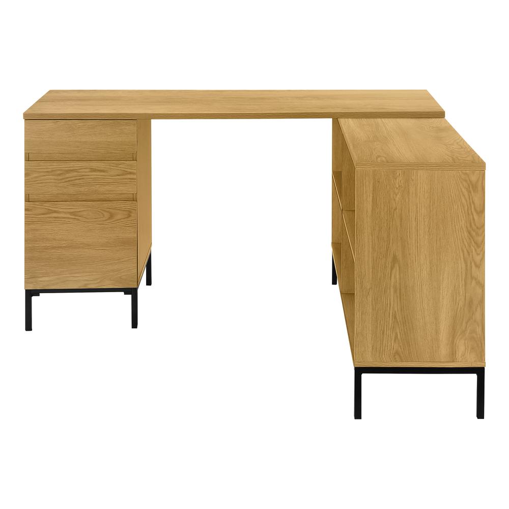 Finsbury - Computer Desk Home Office Corner Storage Drawers 60"L L Shape