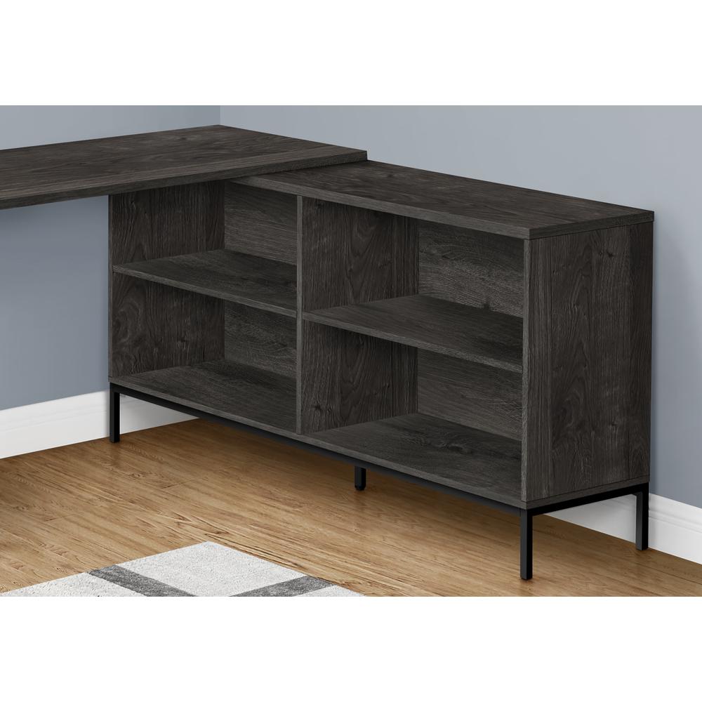 Barbon - Computer Desk Home Office Corner Storage Drawers 60"L L Shape