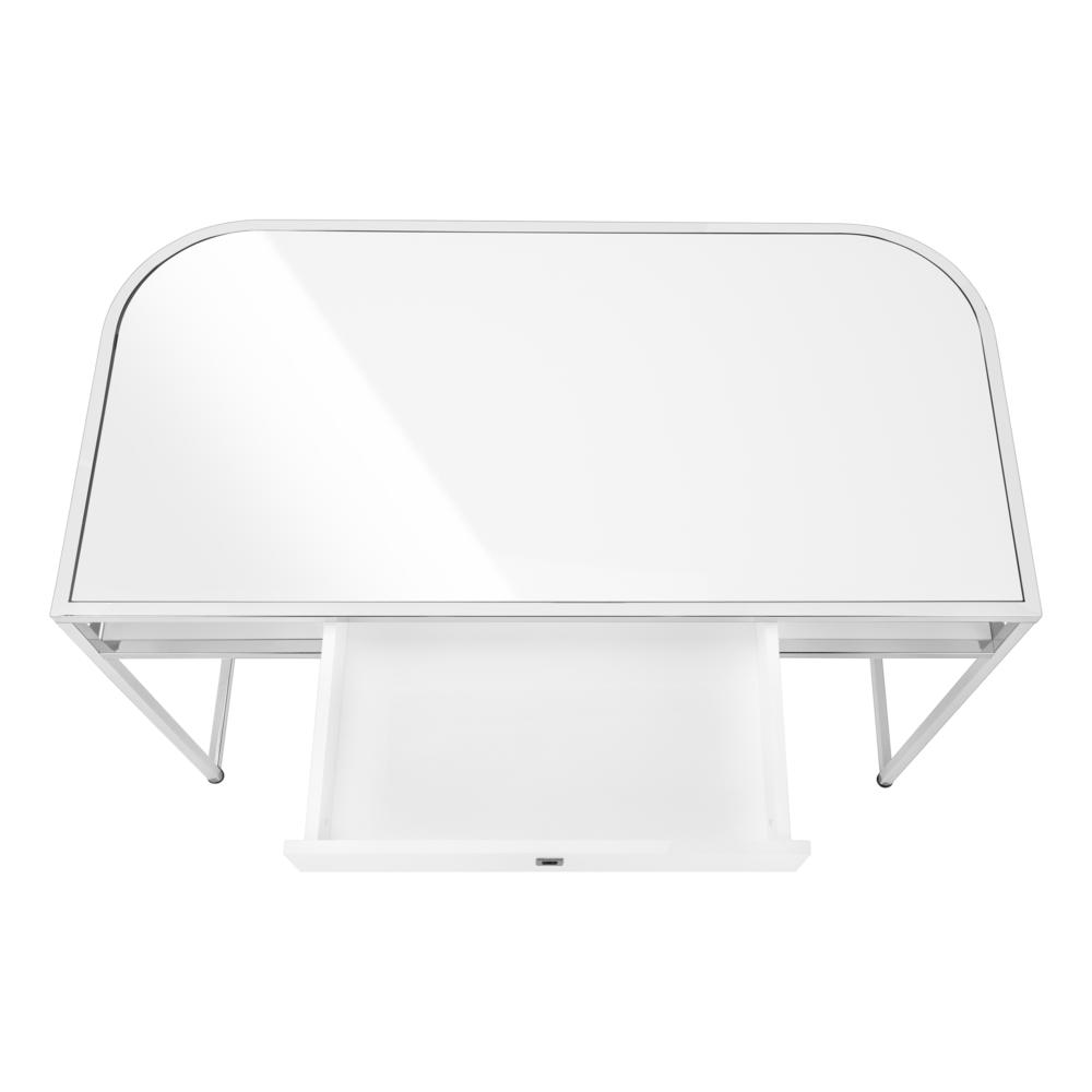 Ferguson - Computer Desk Home Office Laptop Storage Drawers 48"L Work White