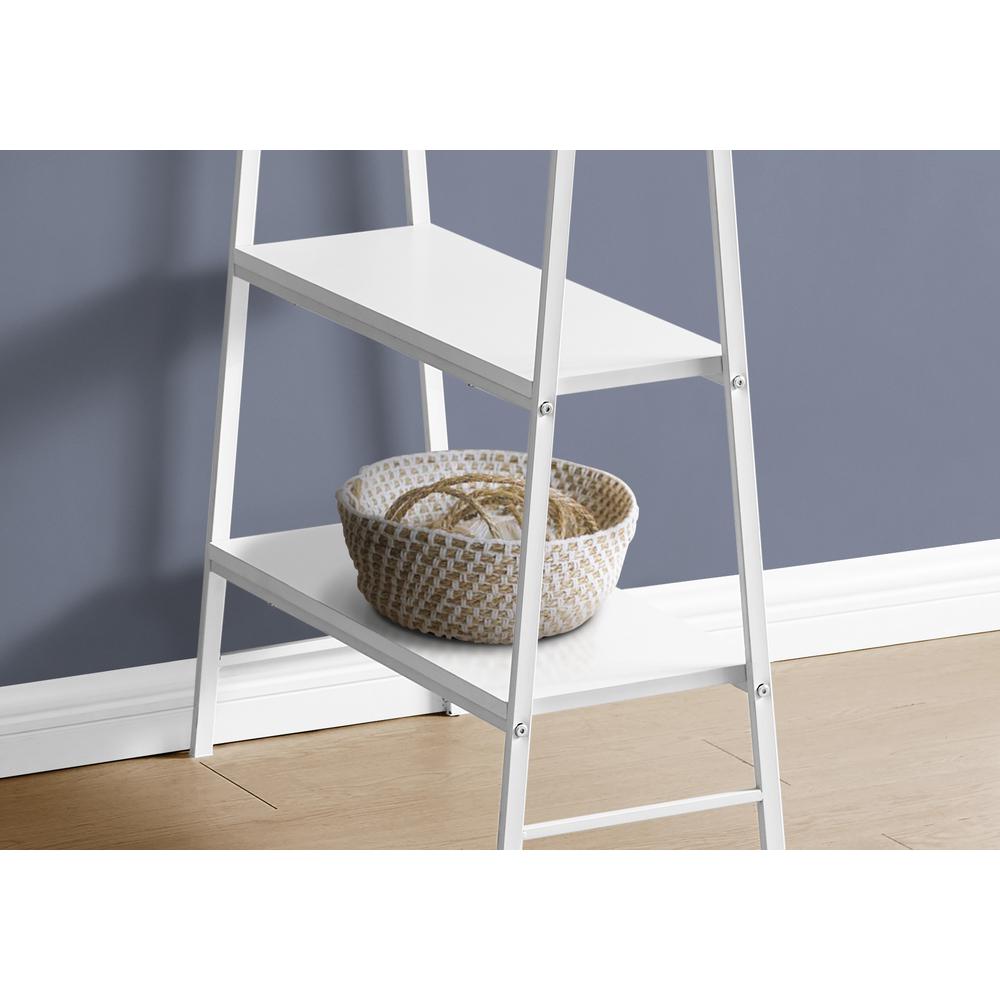 Nurten - Computer Desk Home Office Laptop Storage Shelves 48"L Work White