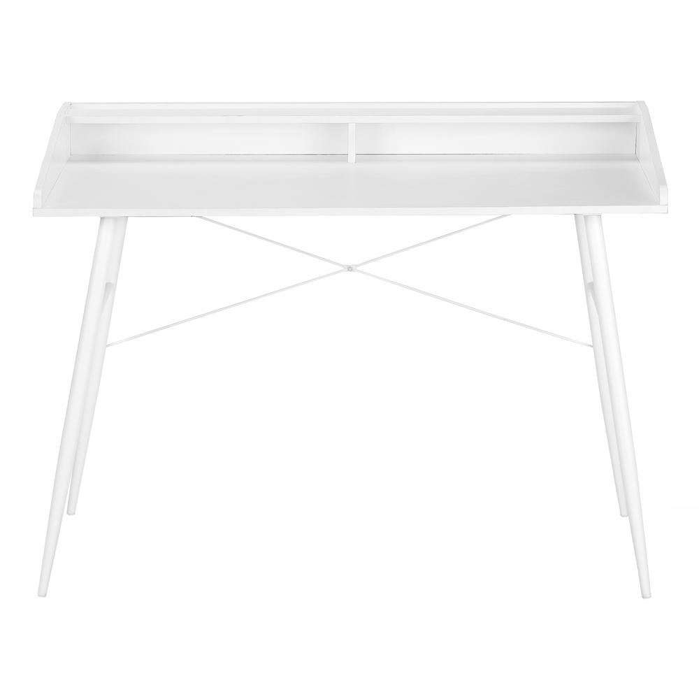 Colburn - Computer Desk Home Office Laptop Storage Shelves 48"L Work White