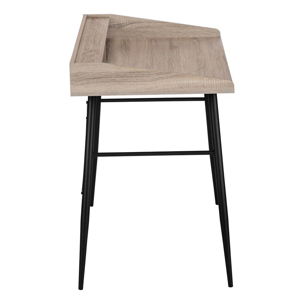 Alida - Computer Desk Home Office Laptop Storage Shelves 48"L Work Brown
