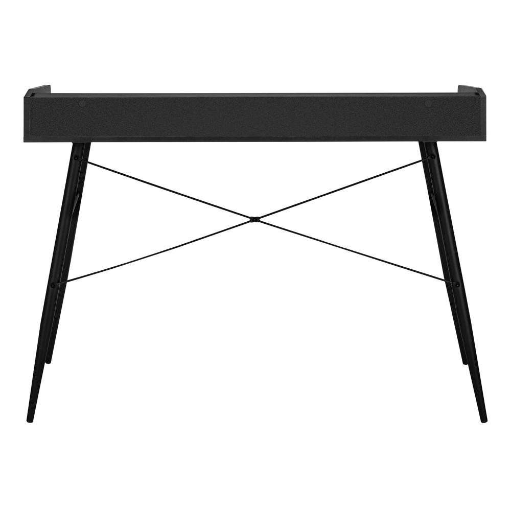 Cilka - Computer Desk Home Office Laptop Storage Shelves 48"L Work Black