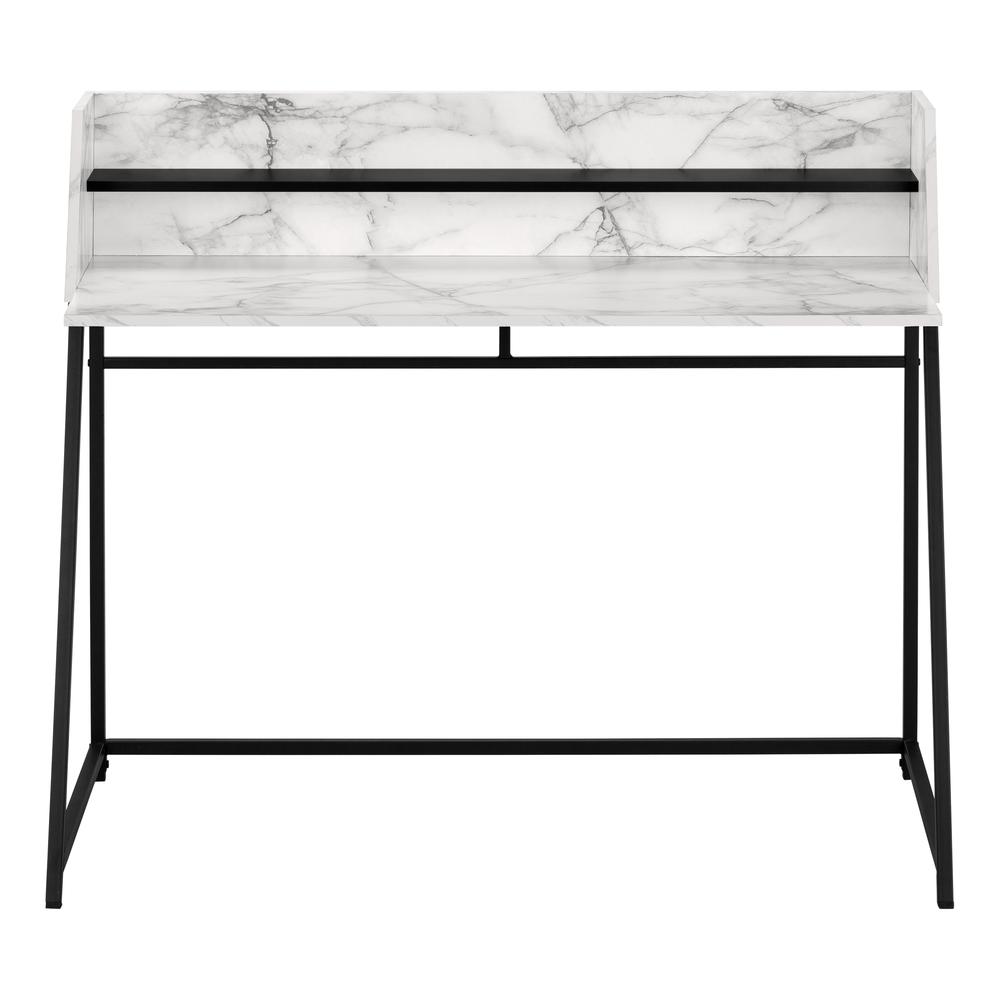 Priscilla - Computer Desk Home Office Laptop Storage Shelves 48"L Work White