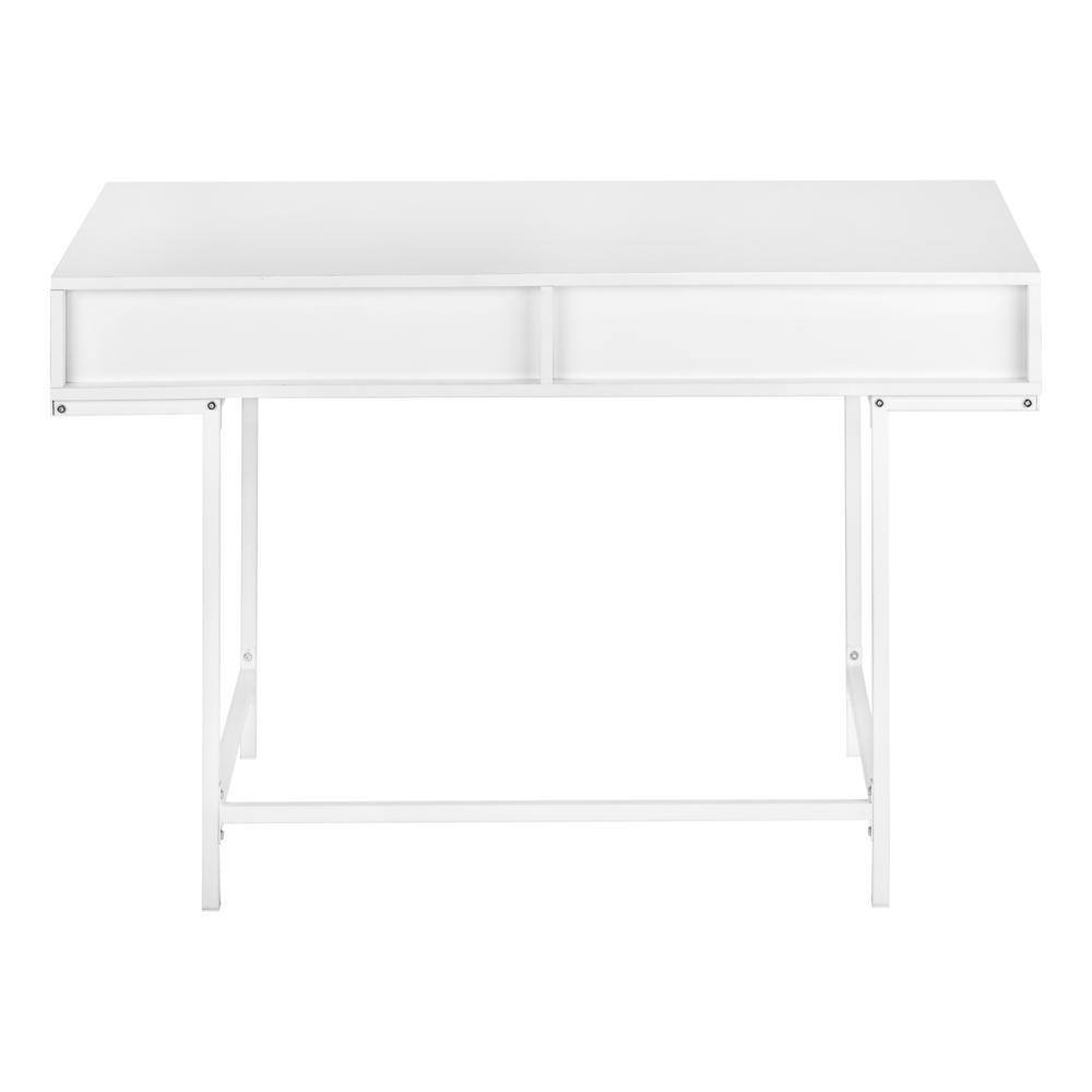 Arta - Computer Desk Home Office Laptop Storage Drawers 48"L Work White