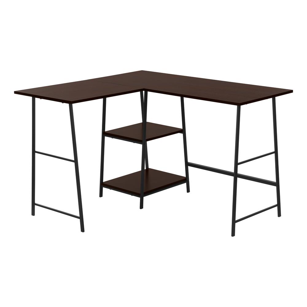 Landis - Computer Desk Home Office Corner Storage Shelves 48"L L Shape