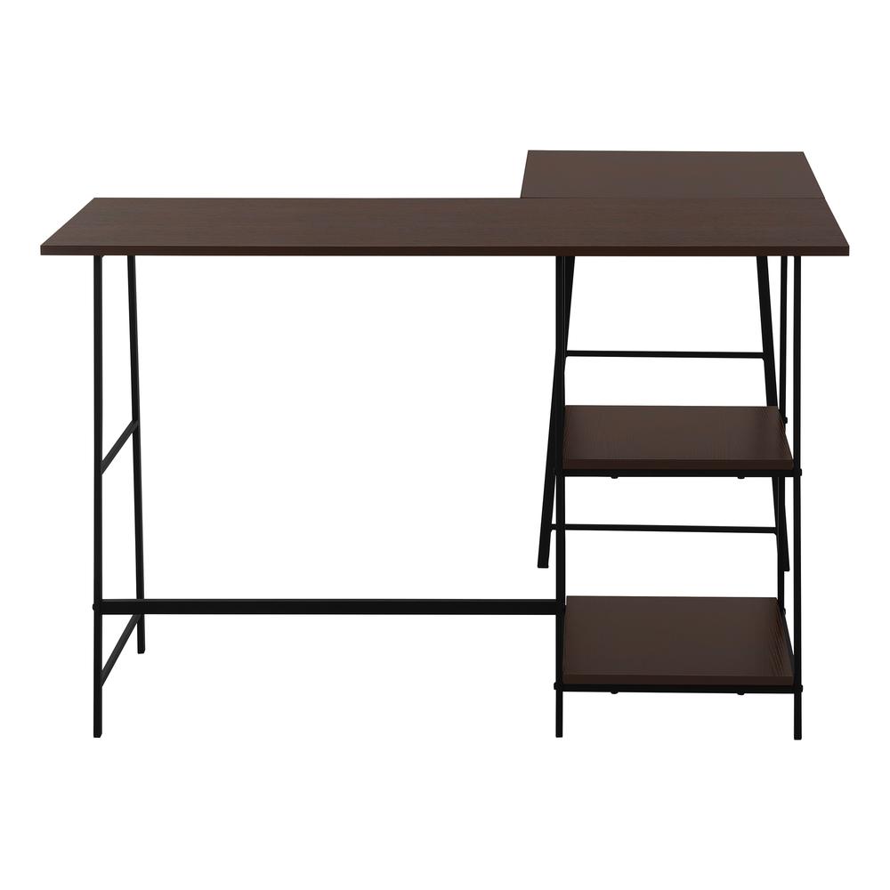 Landis - Computer Desk Home Office Corner Storage Shelves 48"L L Shape