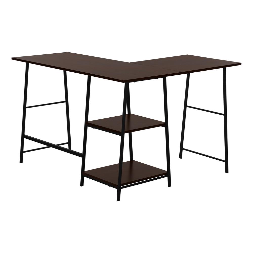 Landis - Computer Desk Home Office Corner Storage Shelves 48"L L Shape