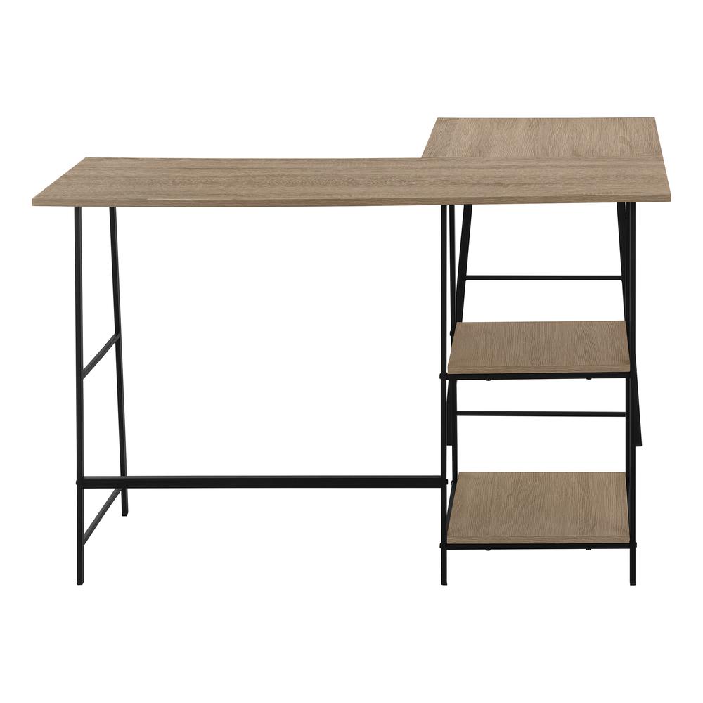Gould - Computer Desk Home Office Corner Storage Shelves 48"L L Shape