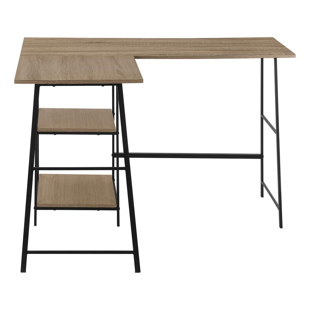 Gould - Computer Desk Home Office Corner Storage Shelves 48"L L Shape