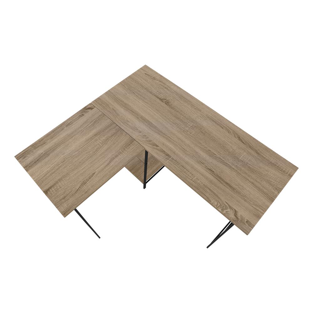 Gould - Computer Desk Home Office Corner Storage Shelves 48"L L Shape