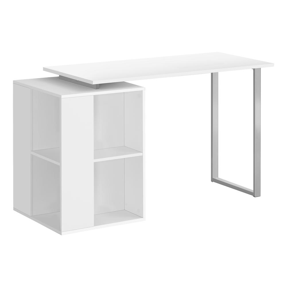 Tallis - Computer Desk Home Office Left Right Set-up Storage Shelves 55"L