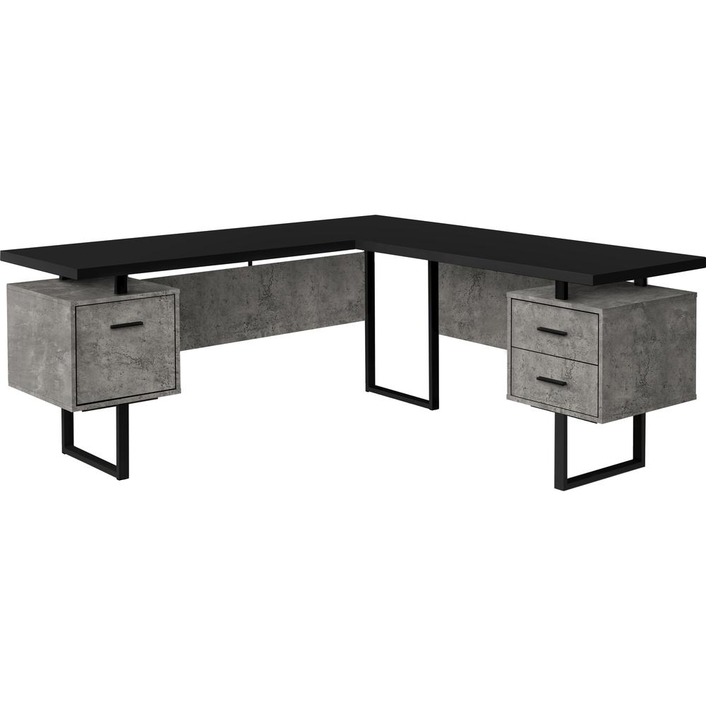 Branca - Computer Desk Home Office Corner Left Right Set-up Storage Drawers