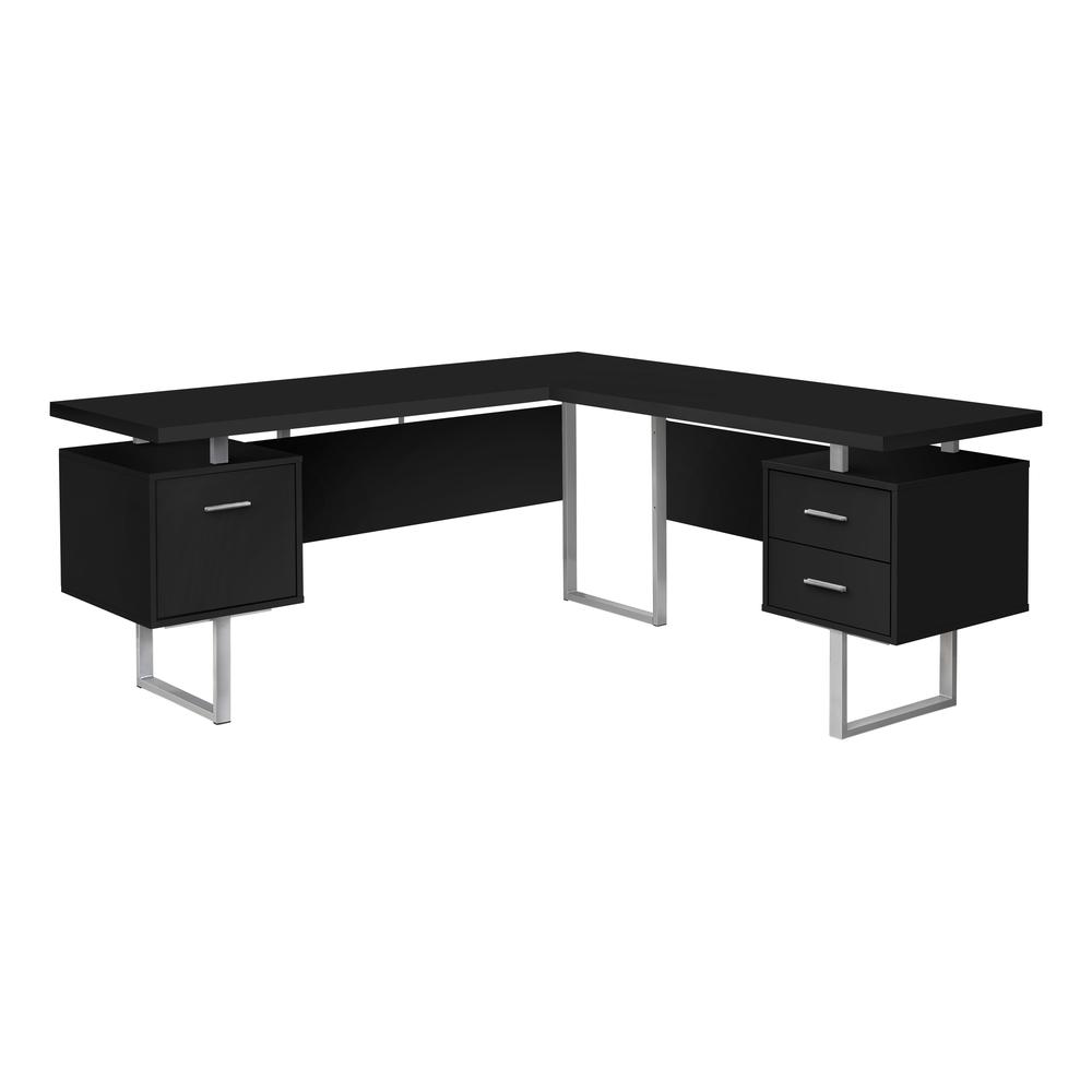 Derya - Computer Desk Home Office Corner Left Right Set-up Storage Drawers