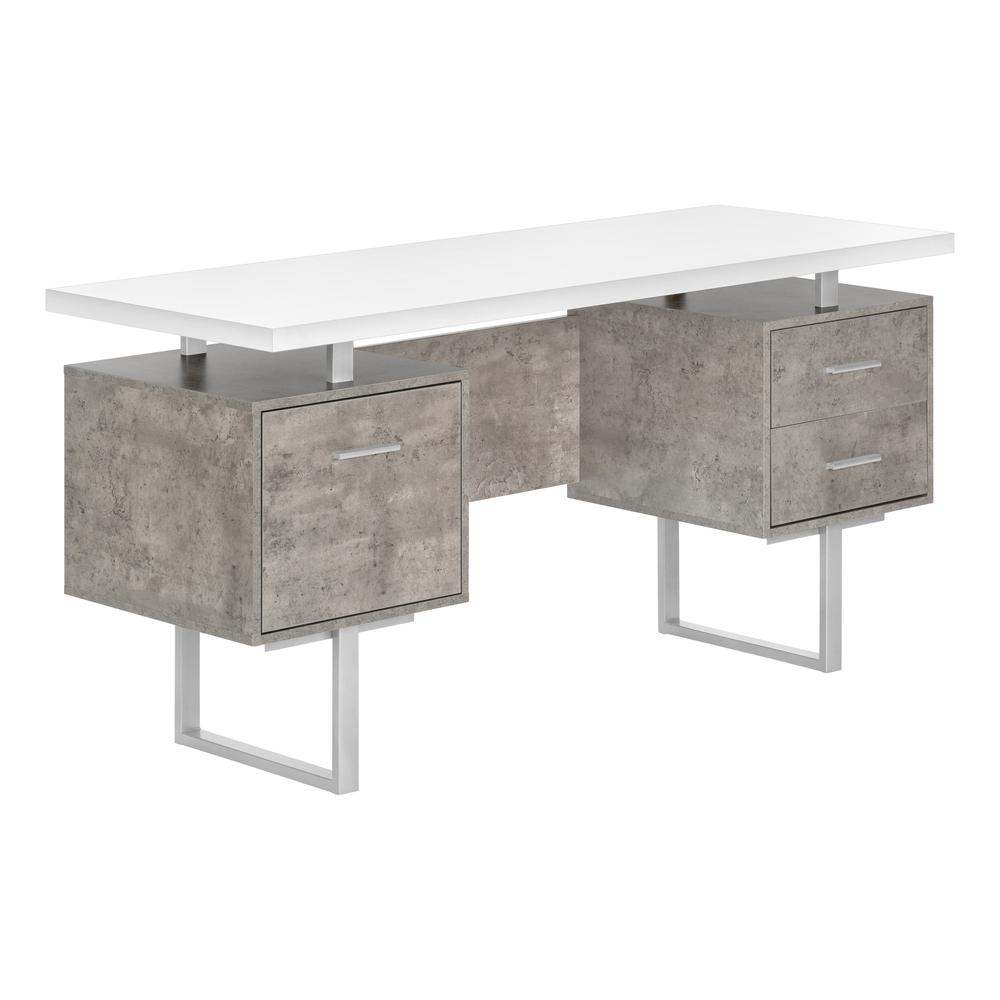 Mariam - Computer Desk Home Office Laptop Left Right Set-up Storage Drawers