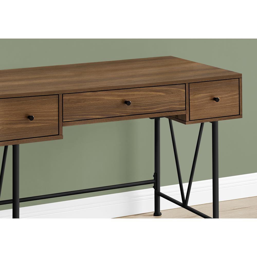 Parkin - Computer Desk Home Office Laptop Storage Drawers 48"L Work Walnut
