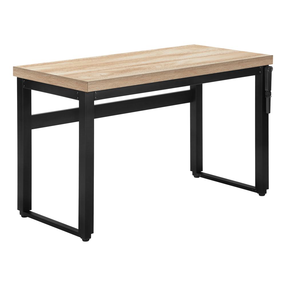 Kalena - Computer Desk Home Office Standing Adjustable 48"L Work Laptop Natural