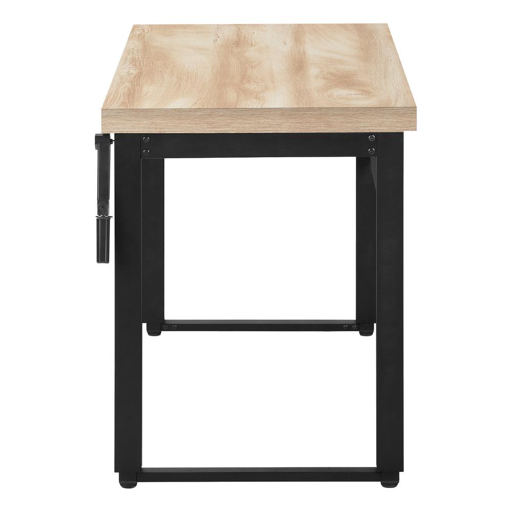 Kalena - Computer Desk Home Office Standing Adjustable 48"L Work Laptop Natural