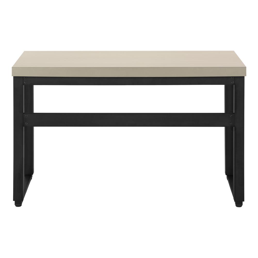 Dena - Computer Desk Home Office Standing Adjustable 48"L Work Laptop Beige