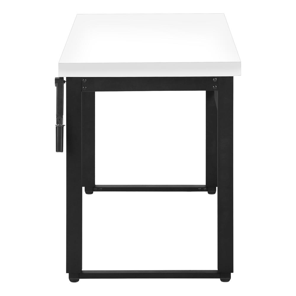 Lenora - Computer Desk Home Office Standing Adjustable 48"L Work Laptop White