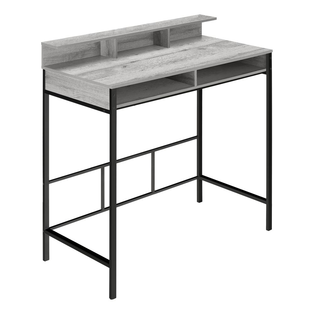 Maclean - Computer Desk Home Office Standing Storage Shelves 48"L Work Laptop
