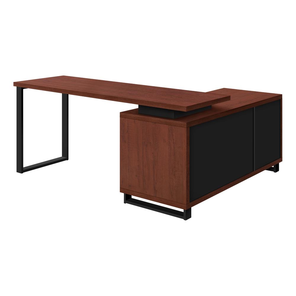 Halian - Computer Desk Home Office Corner Storage Drawers 72"L L Shape