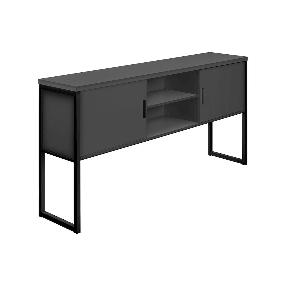 Maddock - Office Hutch 72"L Work Storage Doors Home Office Commercial Grade