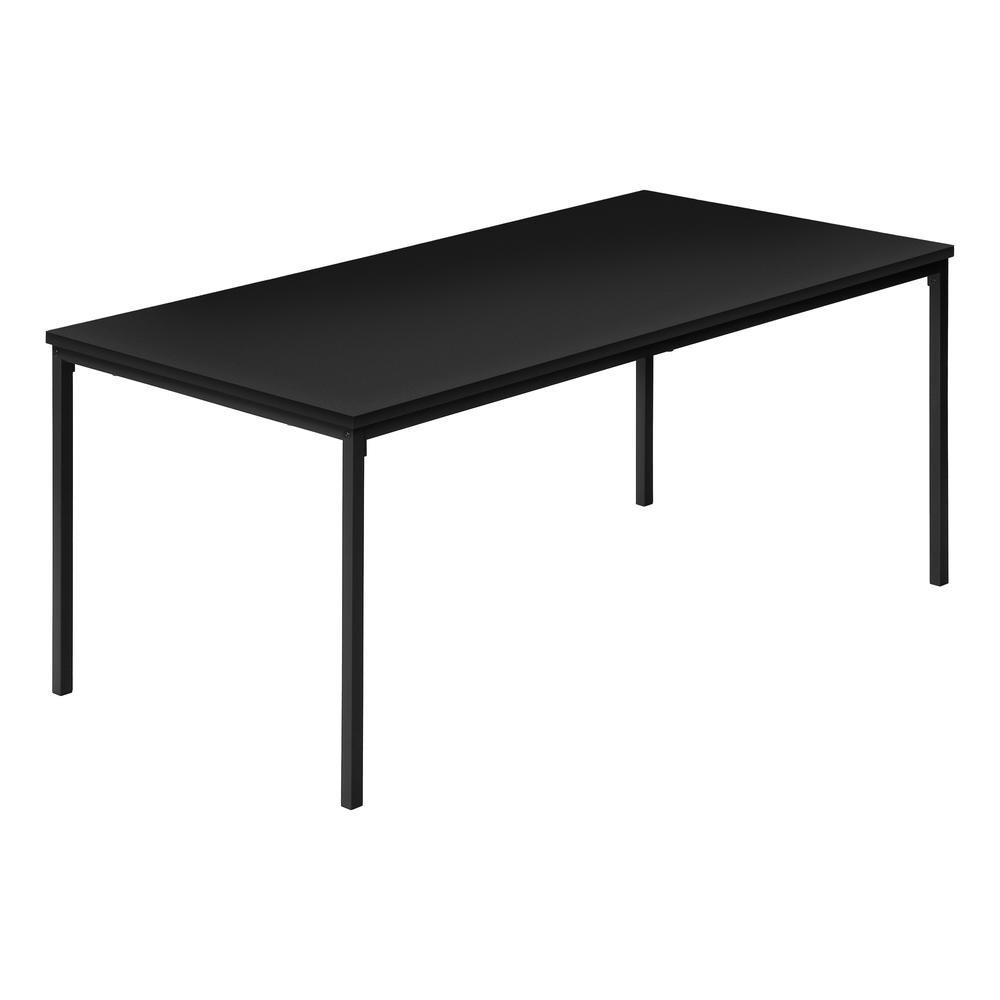 Tugera - Table Set 3pcs Set Coffee End Black Metal Black Laminate