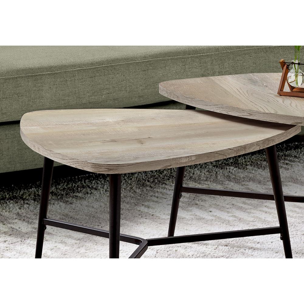Nafaro - Table Set 2pcs Set Coffee End Side Accent Living Room