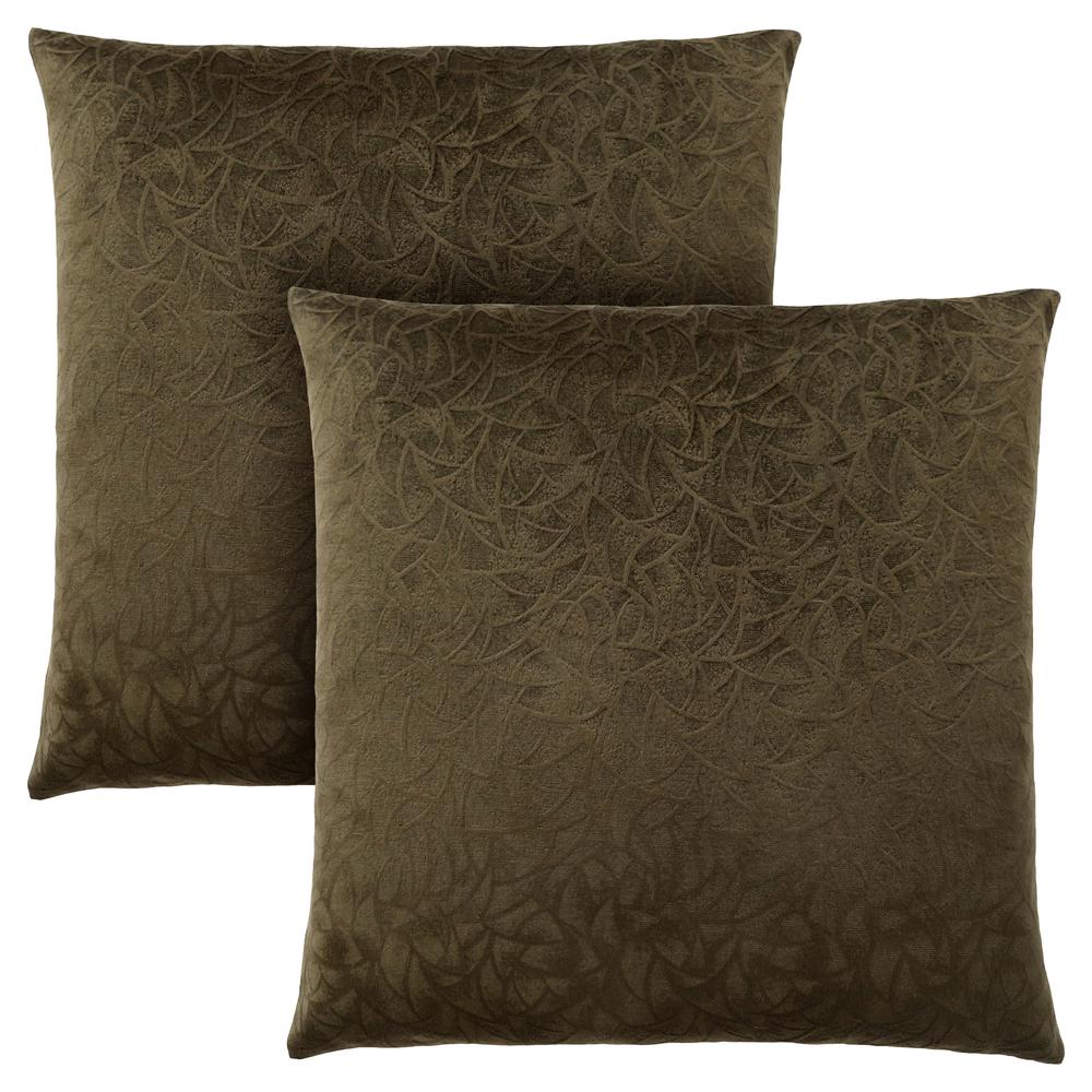 Danna - Pillows Set Of 2 18 X 18 Square Insert Included