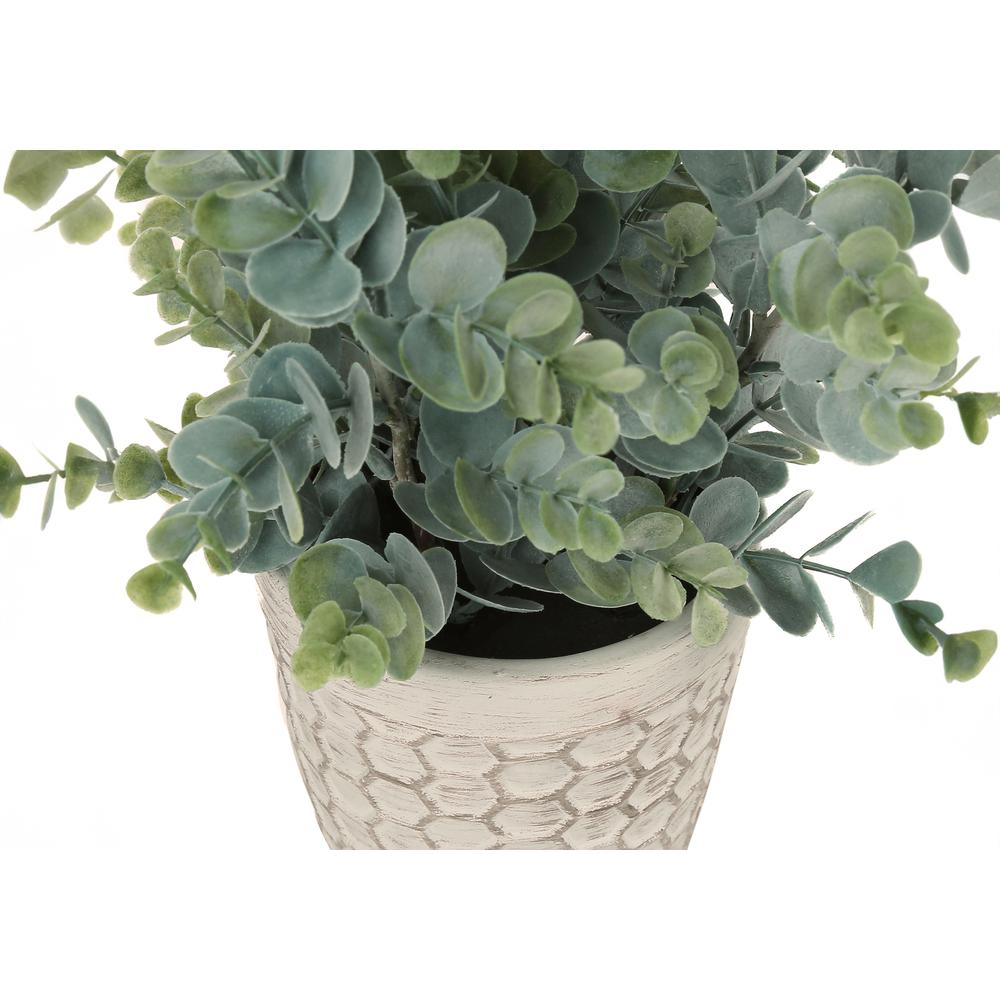 Rachana - Artificial Plant 13" Tall Eucalyptus Grass Indoor Faux Fake Table
