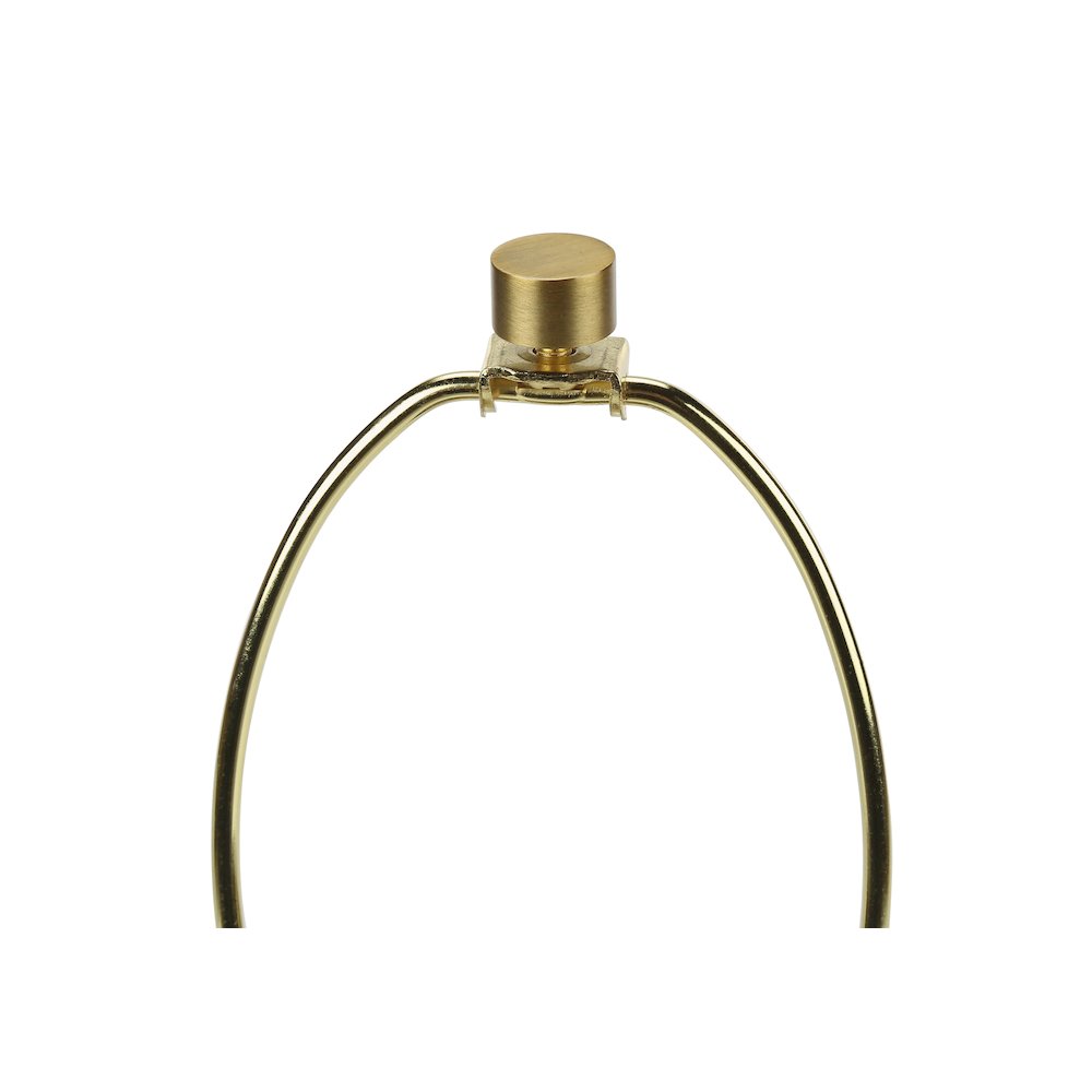 Jerilyn - Lighting 24"H Table Lamp Black Resin Ivory / Cream Shade