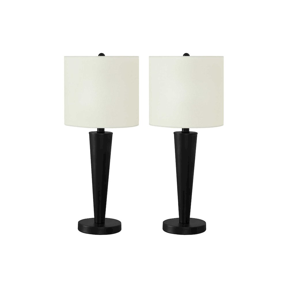Linnet - Lighting Set Of 2 24"H Table Lamp Usb Port Included