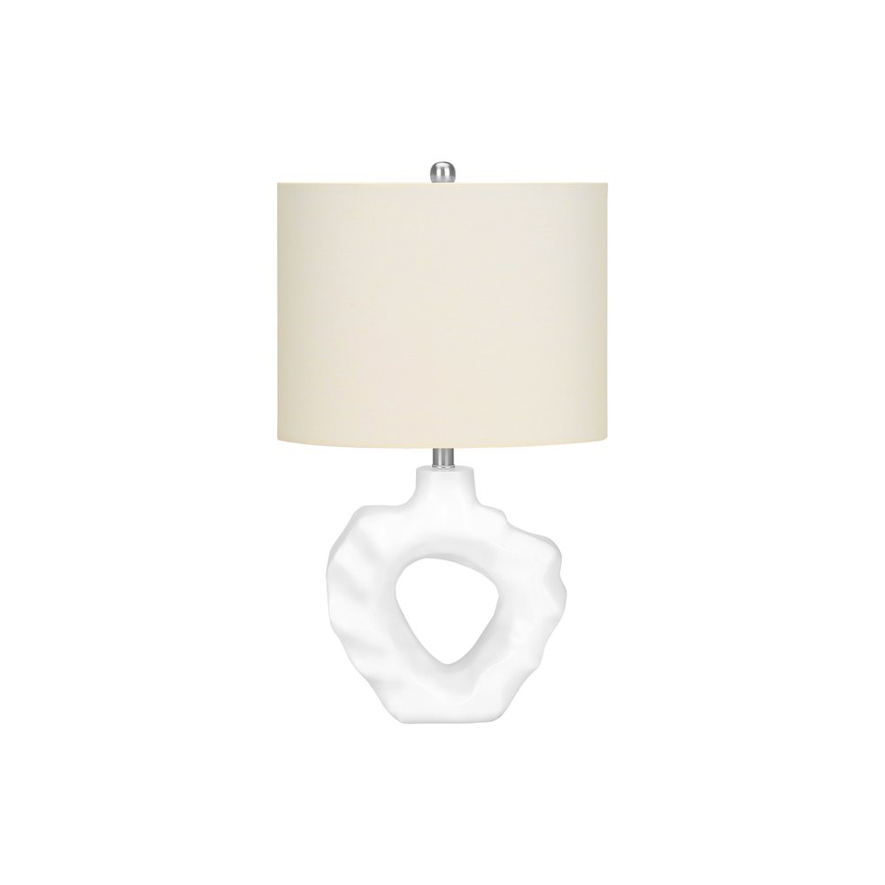 Lovina - Lighting 25"H Table Lamp Cream Resin Ivory / Cream Shade