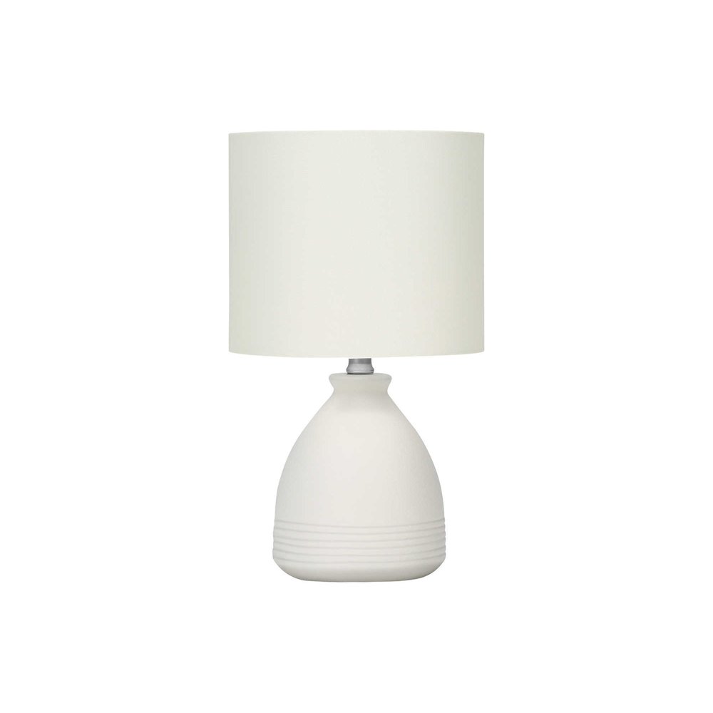 Calgary - Lighting 17"H Table Lamp Cream Ceramic Ivory / Cream Shade