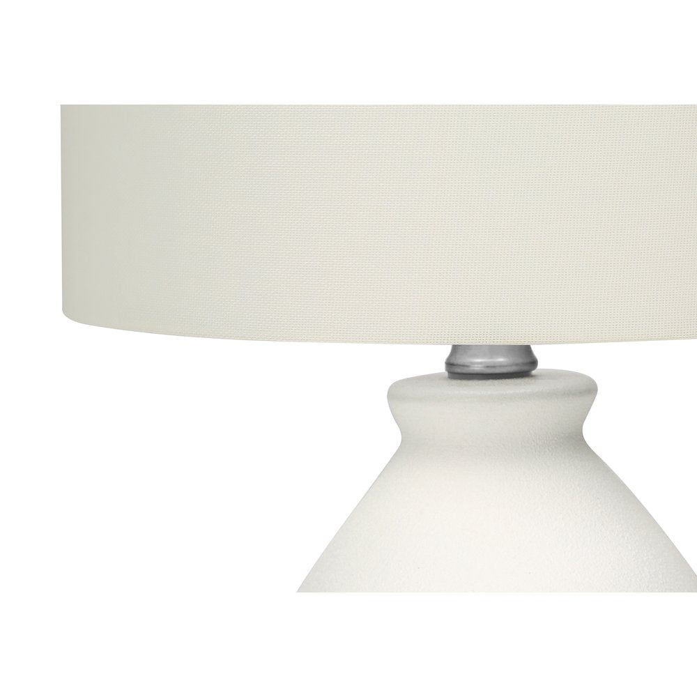 Calgary - Lighting 17"H Table Lamp Cream Ceramic Ivory / Cream Shade