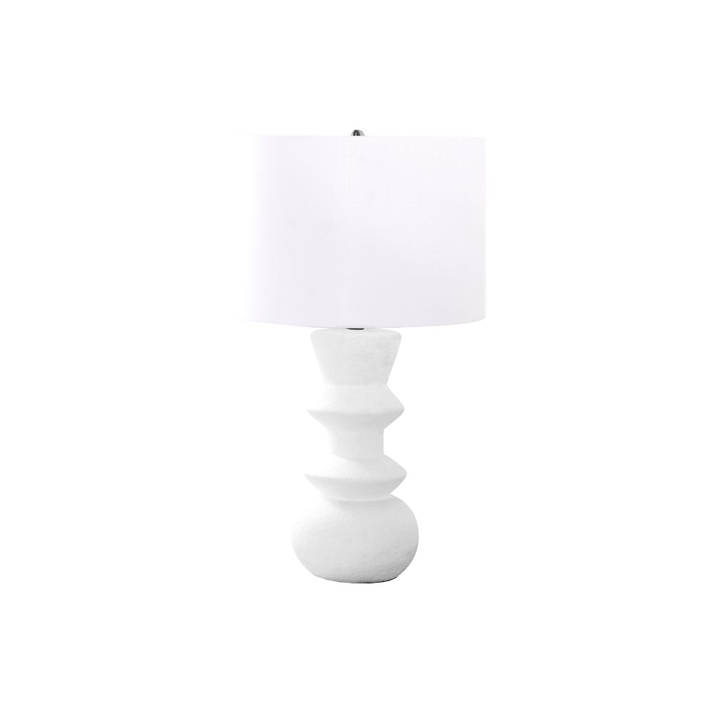 Cardinal - Lighting 26"H Table Lamp Cream Ceramic Ivory / Cream Shade