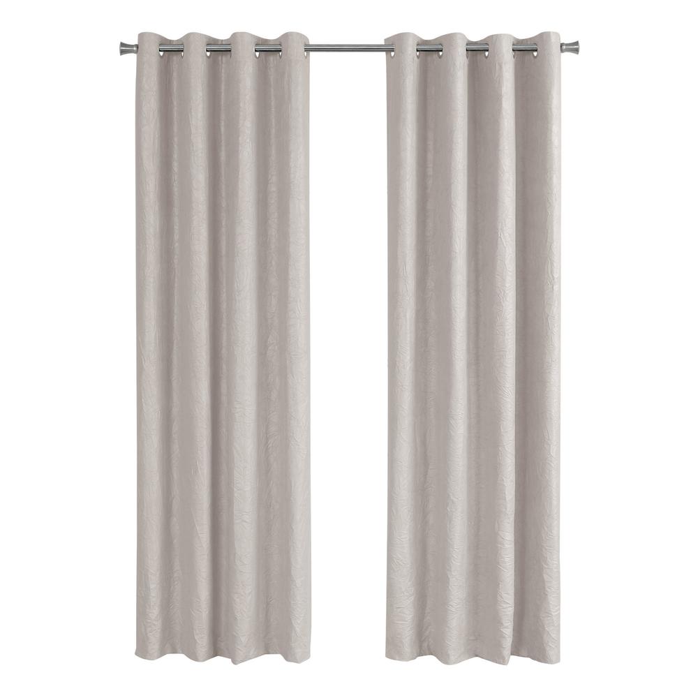 Rondell - Curtain Panel 2pcs Set 54"W X 95"L Room Darkening Grommet