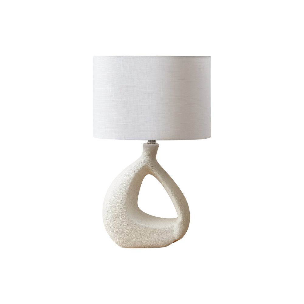 Eladio - Lighting 23"H Table Lamp Ivory Resin Ivory / Cream Shade