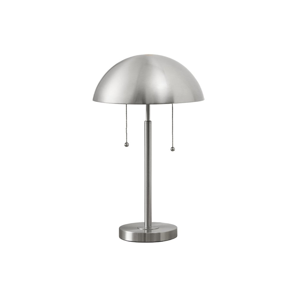Carlyn - Lighting 20"H Table Lamp Silver Metal Contemporary Modern