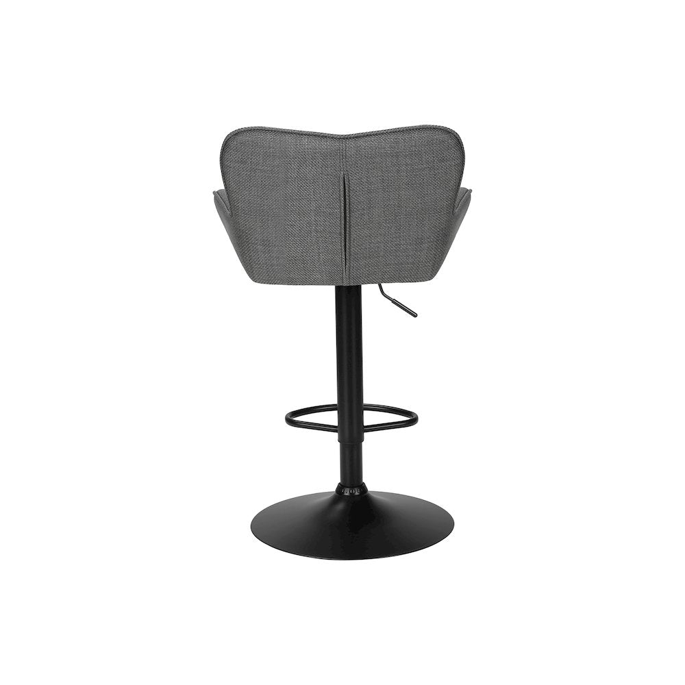 Gordian - Barstool Set Of 2 Adjustable Swivel Bar Height Counter Height