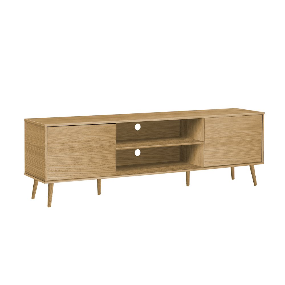 Broxburn - Tv Stand 72 Inch Console Media Entertainment Center Storage Cabinet