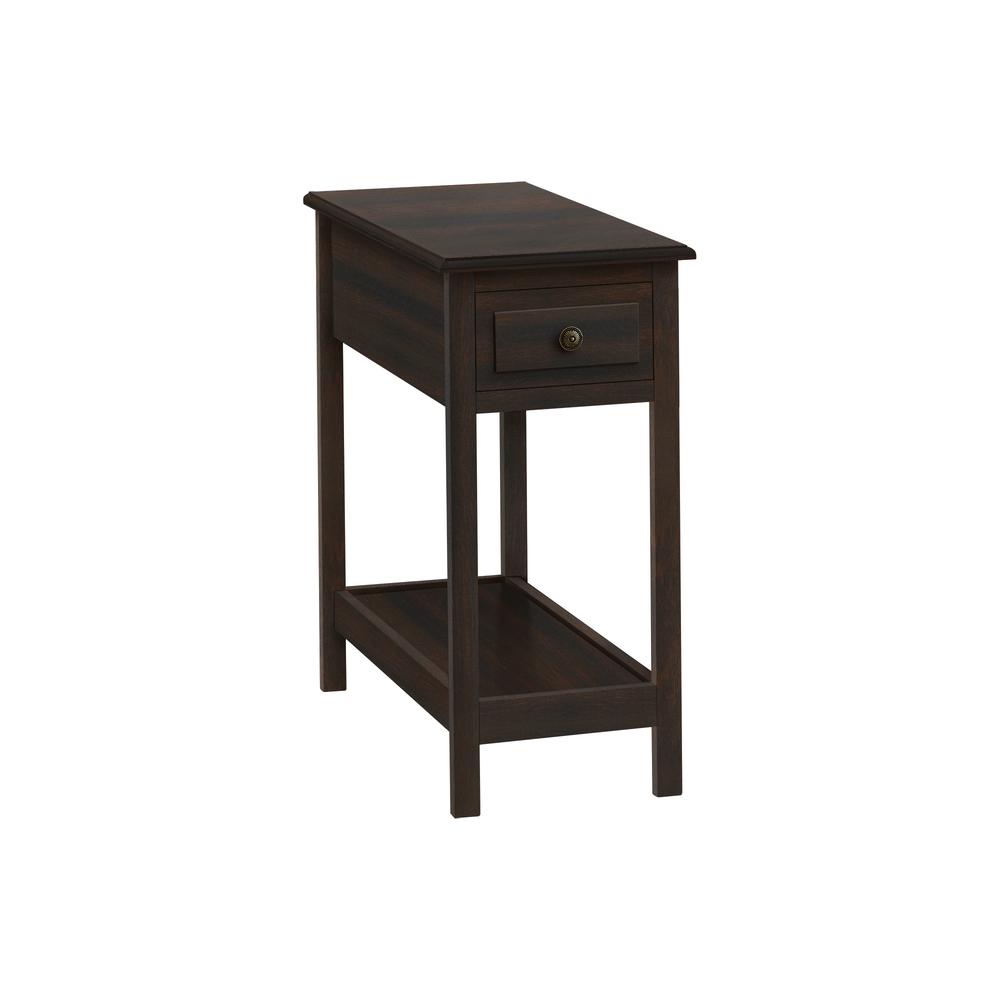 Alard - Accent Table 2 Tier End Side Table Narrow Nightstand Bedroom