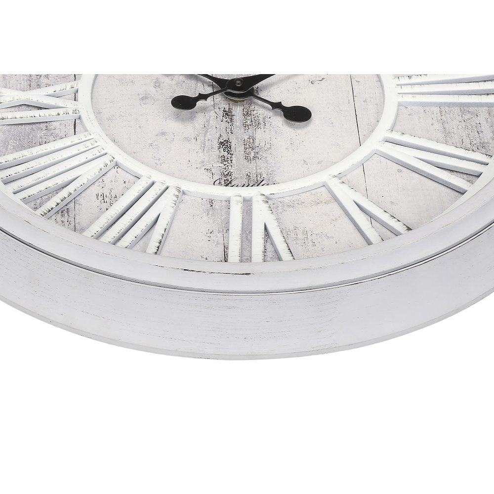 Pertessa - Clocks 20" Round Wall Clock Grey Transitional