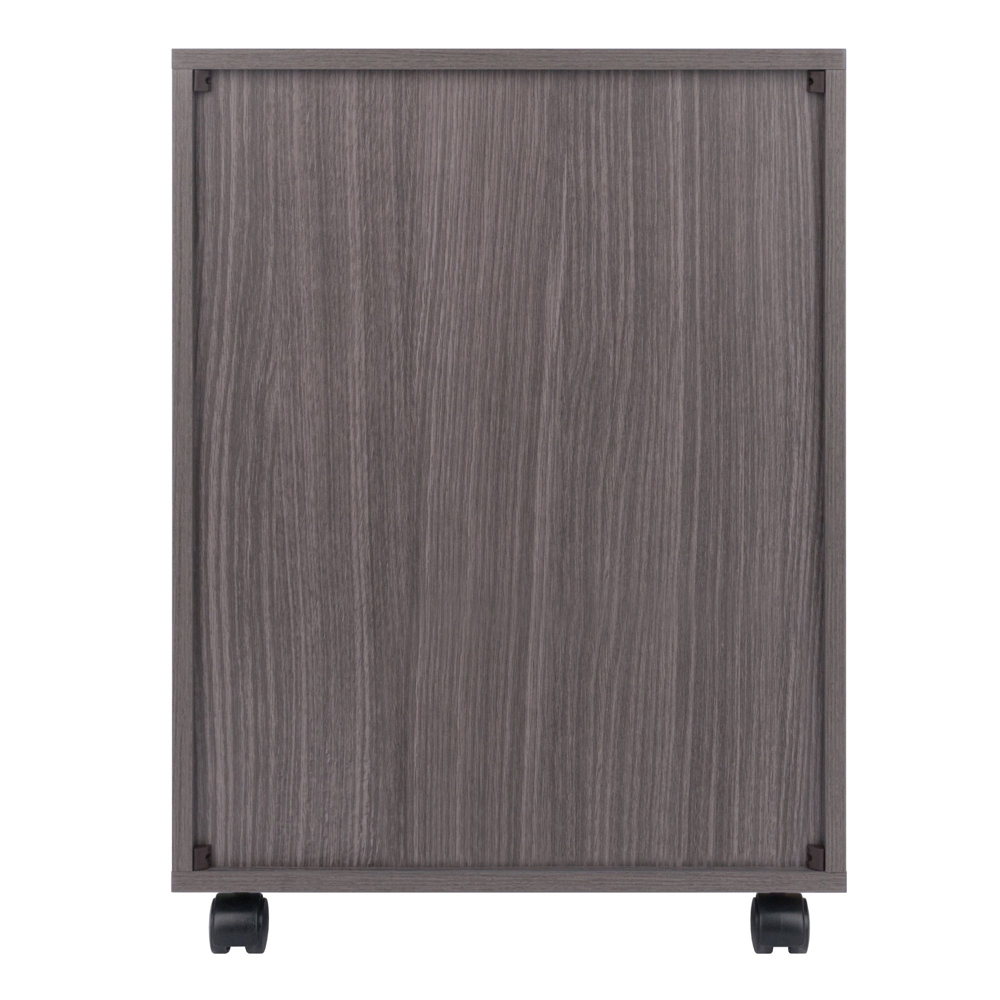 Halifax 5-Drawer Mobile Cabinet, Charcoal