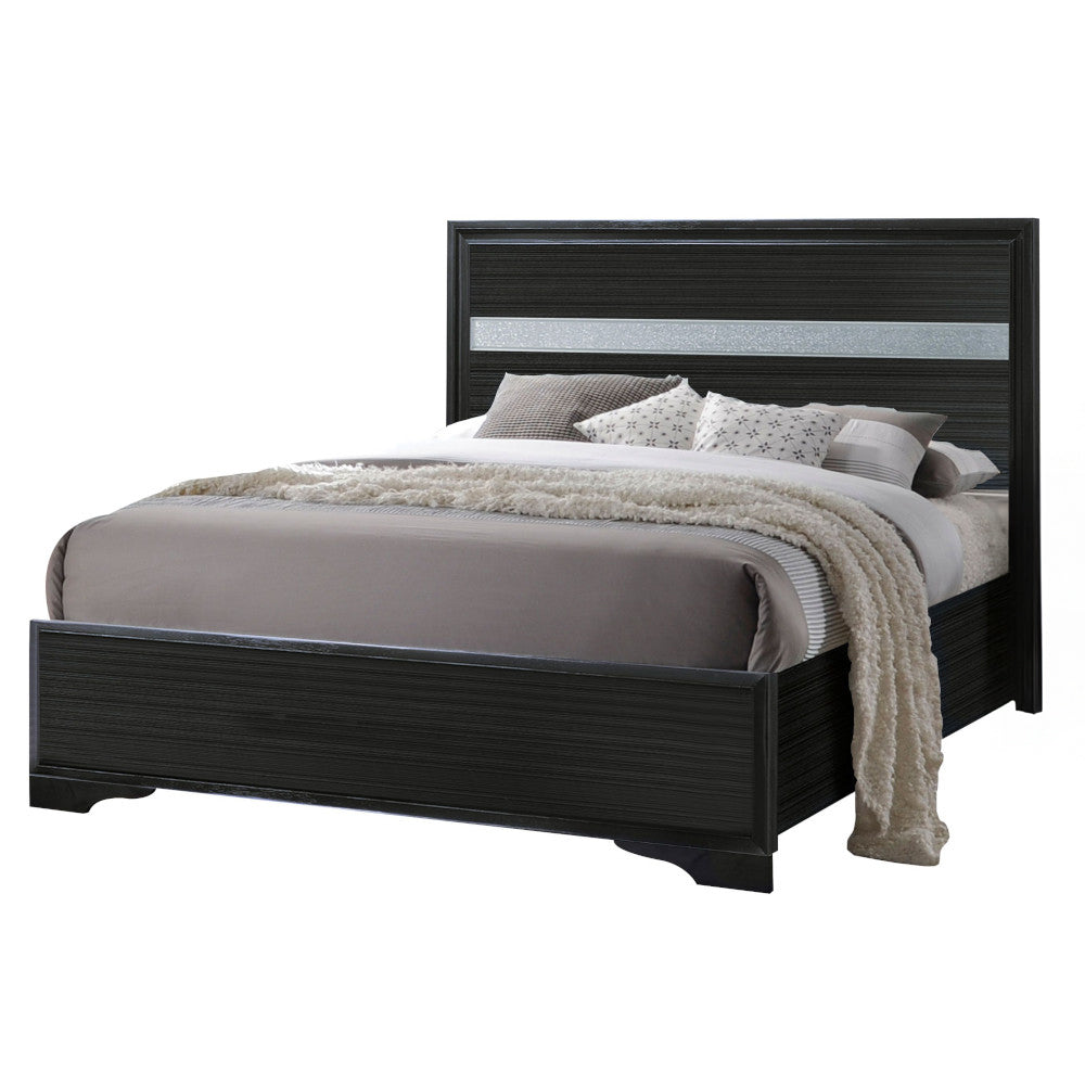 Naima Twin Bed, Black