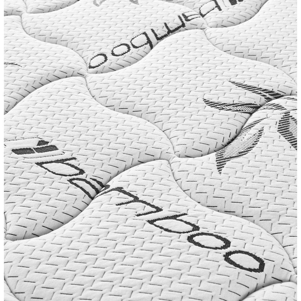 Khushi Kenyon Collection Queen Bamboo Foam Mattress 7 Inch – Firm Support Hypoallergenic Bedding